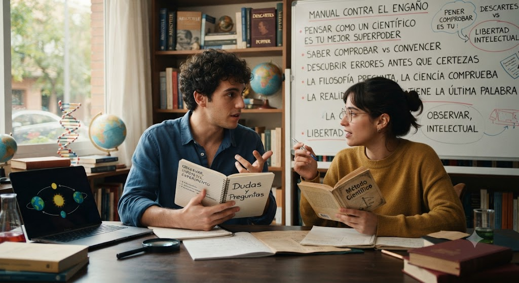 Manual contra el engaño: por qué pensar como un científico es tu mejor superpoder