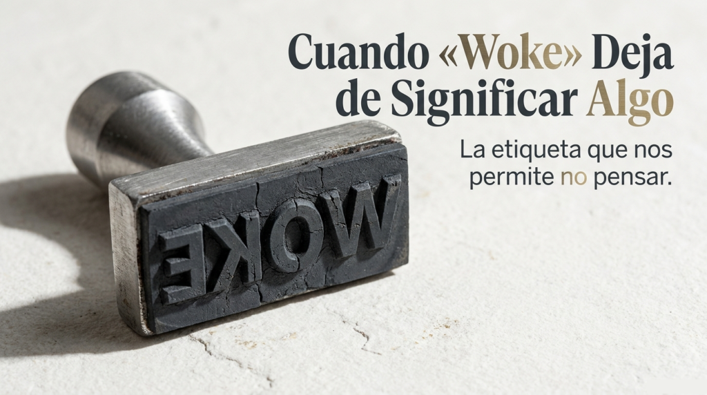 Cuando «woke» deja de significar algo: la etiqueta que nos permite no pensar
