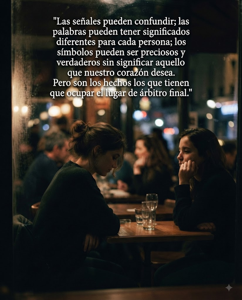 Los hechos hablan por sí solos